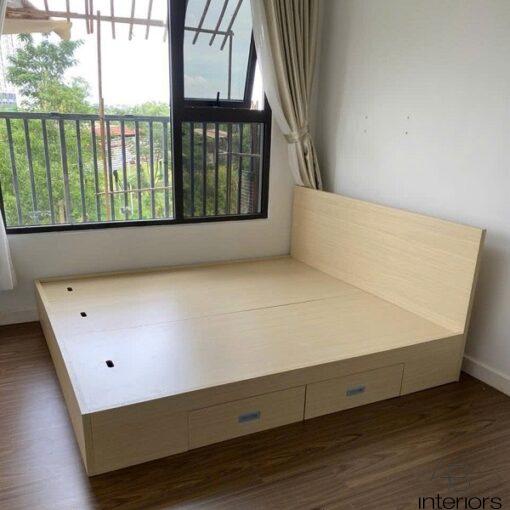 Giường ngủ 1m6 x 2m có ngăn kéo GN002