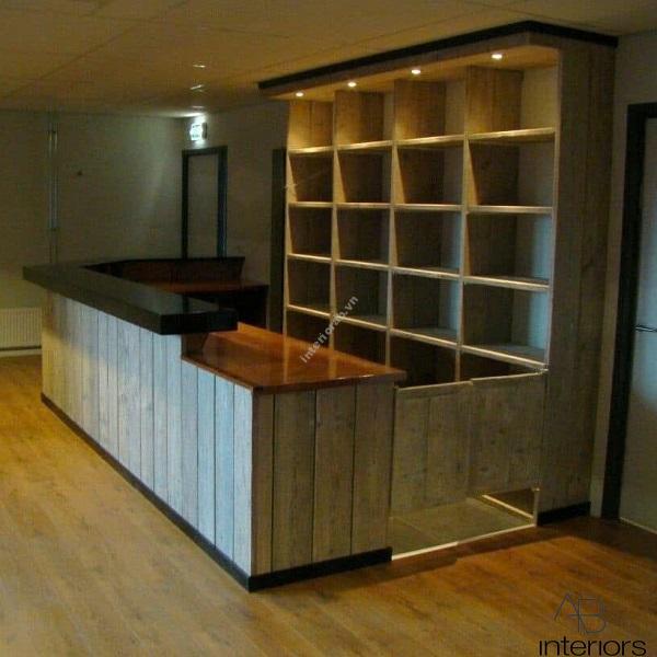 Quầy pha chế vintage QB016