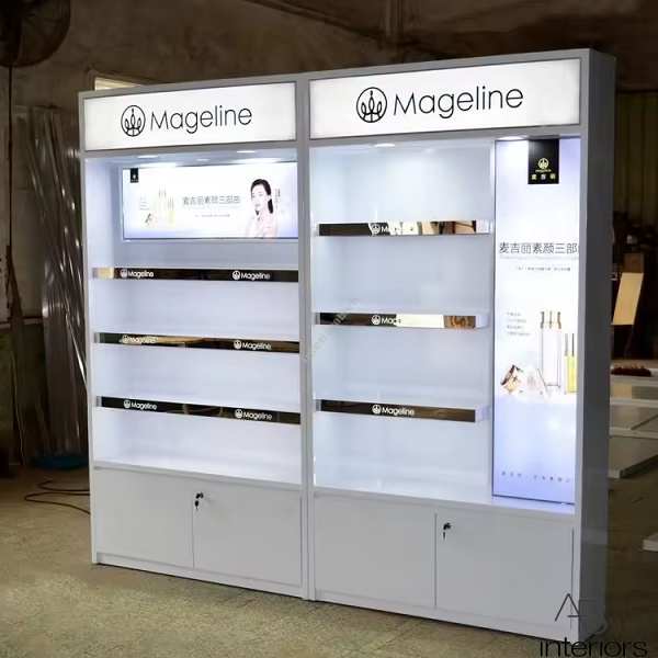 Tủ trưng bày mỹ phẩm 2m x 2m cao cấp TTB041