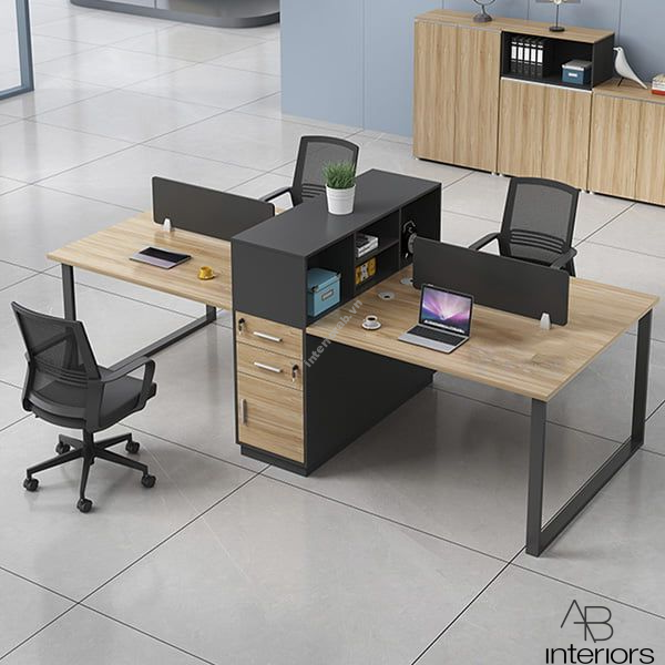 Bàn cụm vách ngăn chân sắt BLV002