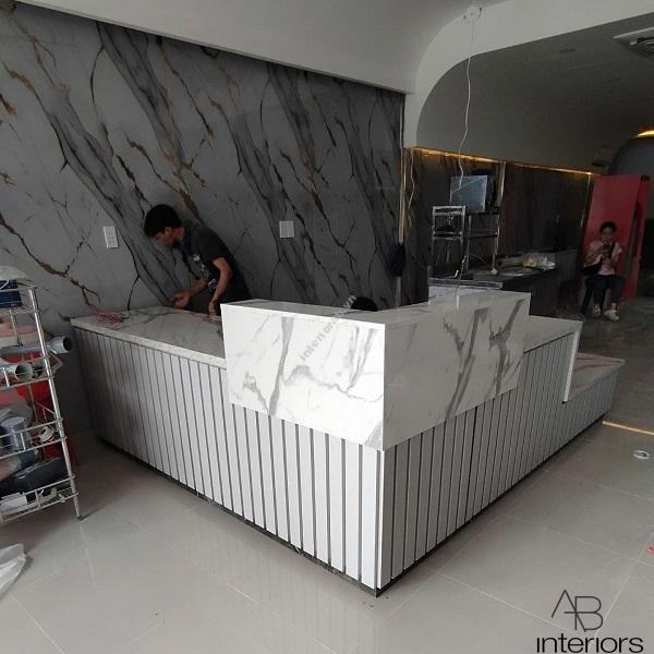 Quầy bar gỗ công nghiệp QB040