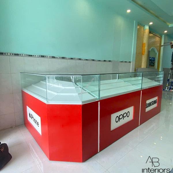 Tủ điện thoại chữ L giá rẻ TTB052