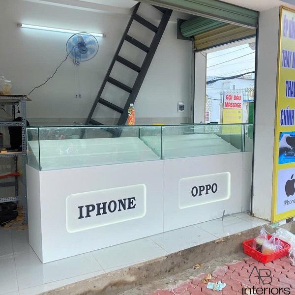 Tủ trưng bày điện thoại 1m2 giá rẻ TTB051