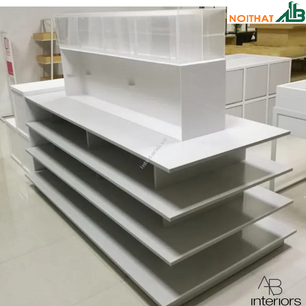 Kệ trưng bày sản phẩm giữa nhà TTB074