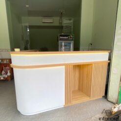 Quầy bar chữ V đẹp QB047