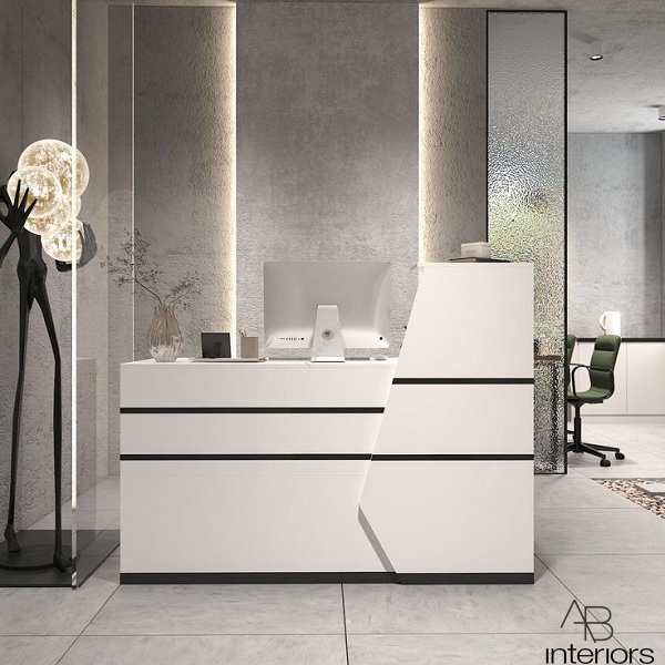 Quầy lễ tân 1m2 giá rẻ QLT052