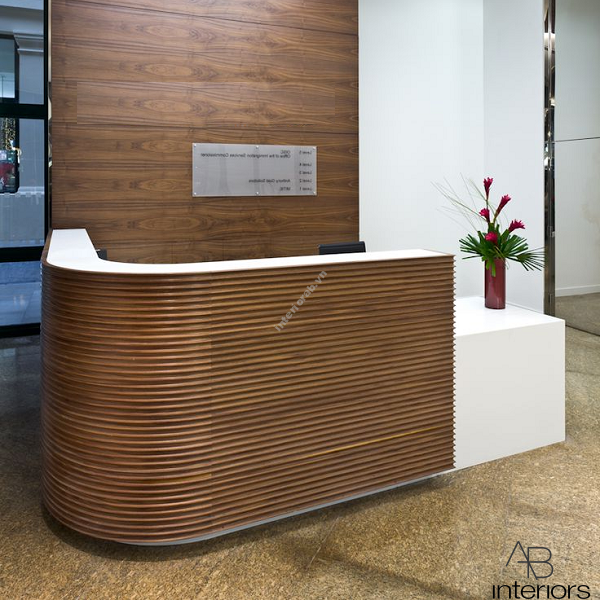 Quầy lễ tân khách sạn đẹp QLT054