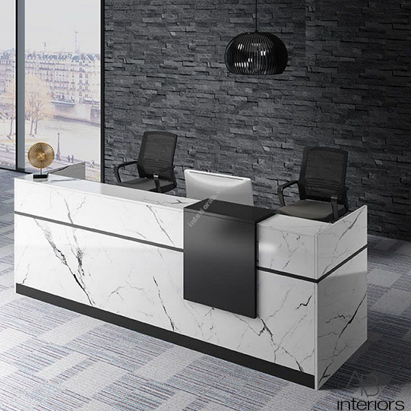 Quầy lễ tân văn phòng 2m4 QLT061