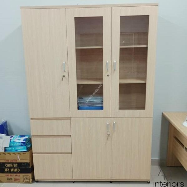 Tủ hồ sơ 3 cánh hiện đại THS013