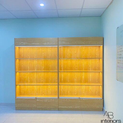 Tủ trưng bày yến sào cửa lùa TTB060
