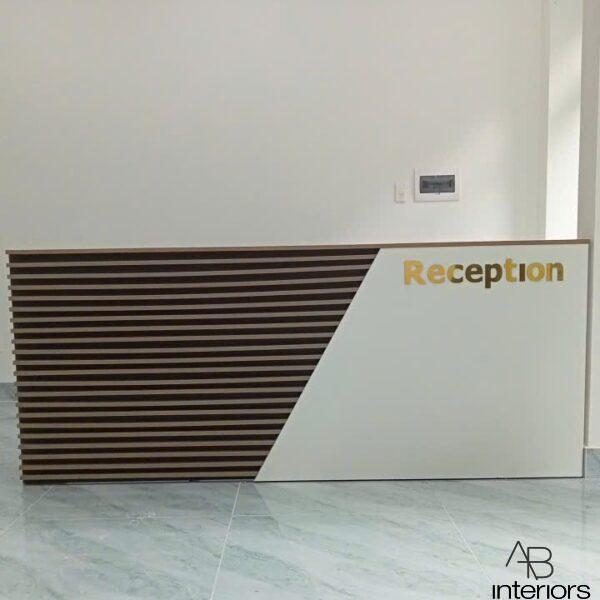 Quầy chữ L 2m4 x 1m6 giá rẻ QLT073