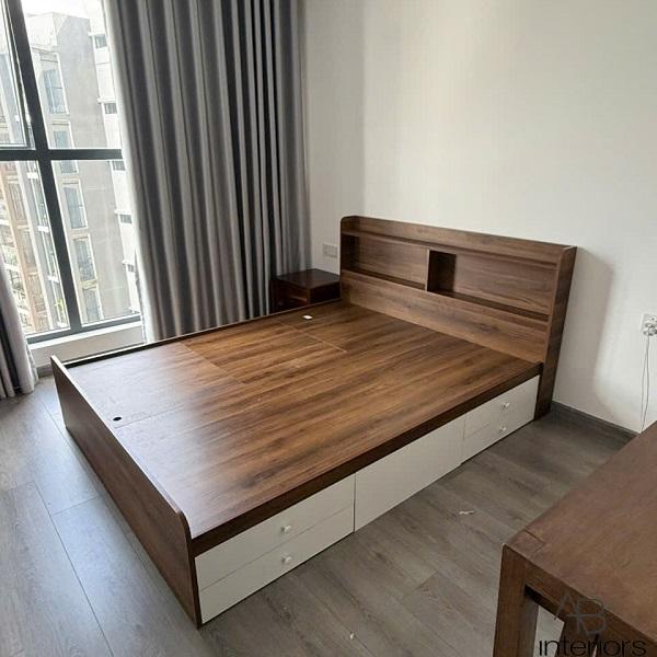 Giường ngủ 4 ngăn kéo 1m6 x 2m GN011