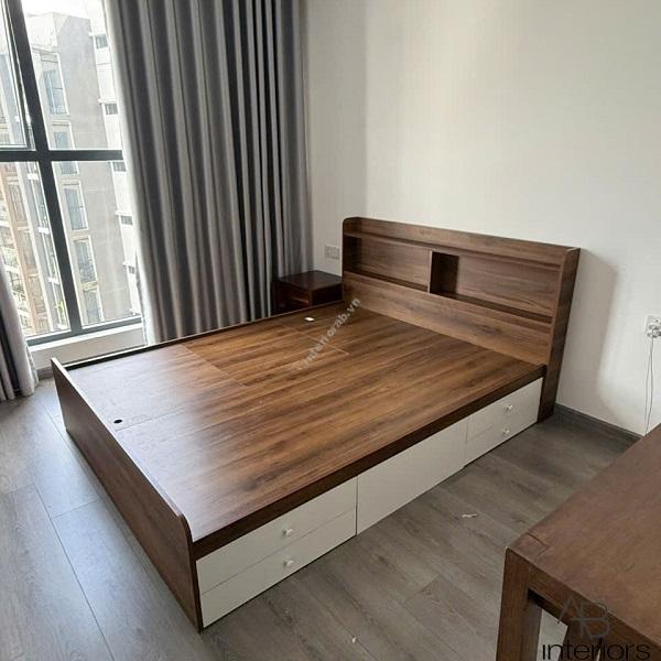 Giường ngủ 4 ngăn kéo 1m6 x 2m GN011