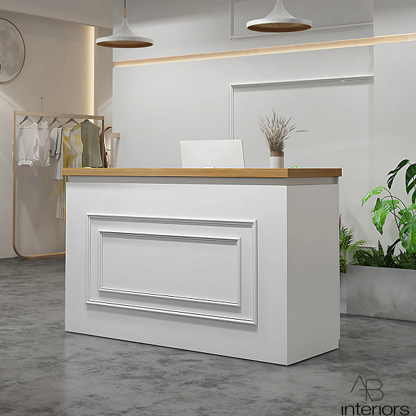 Quầy thu ngân shop thời trang đẹp QTN009