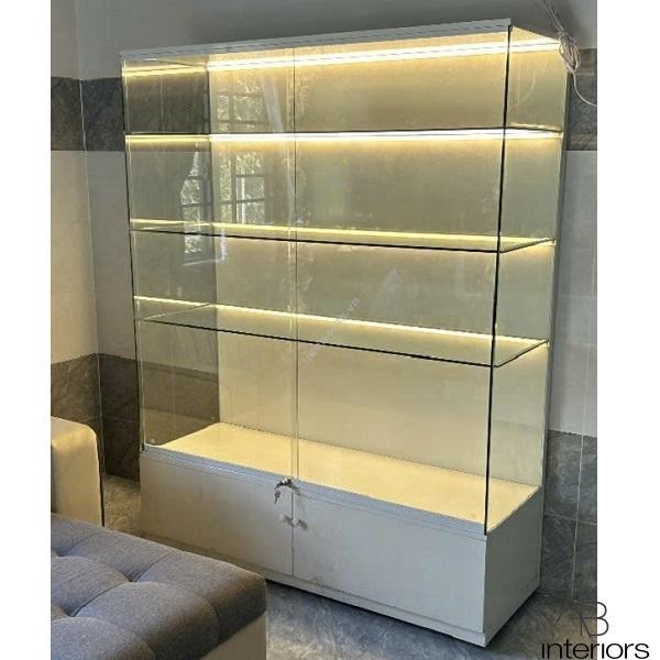 Tủ kính trưng bày cúp, huy chương TTB089