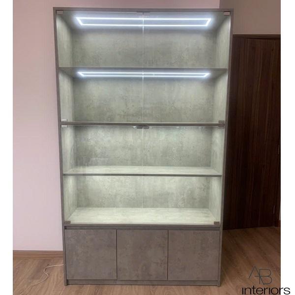 Tủ kính trưng bày mô hình 5 tầng TTB088