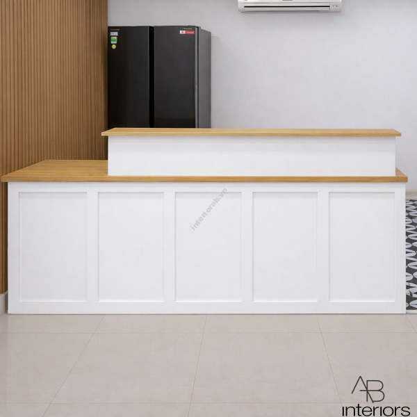 Quầy lễ tân 2m hiện đại QLT089