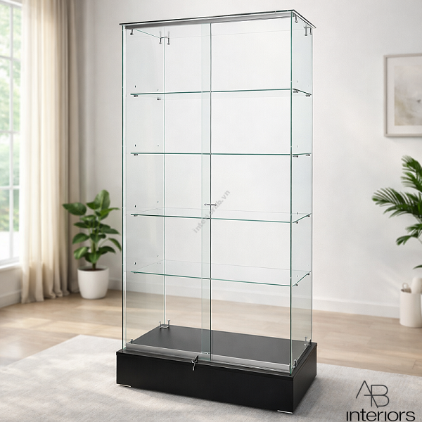 Tủ trưng bày trong suốt 70cm x 1m8 TTB123