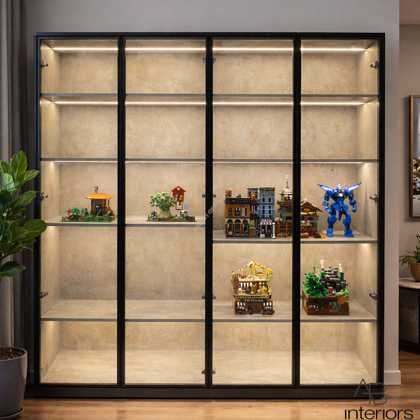 Tủ trưng bày mô hình cánh kính TTB122