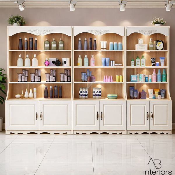 Tủ trưng bày mỹ phẩm tân cổ điển TTB119