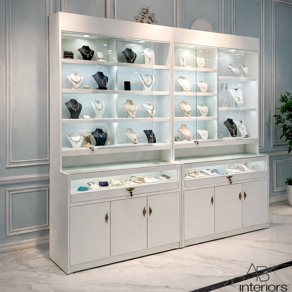 Tủ trưng bày trang sức cao cấp TTB116