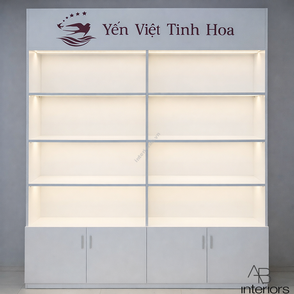 Tủ trưng bày yến sào giá rẻ TTB107