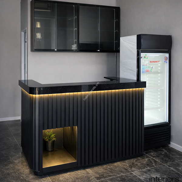 Quầy bar chữ U mini QB061